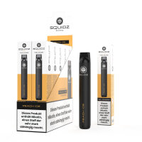 SQUIDZ - E-shisha jetable E-cigarette avec nicotine - P&ecirc;che Glace