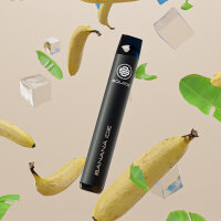 SQUIDZ - Sigaretta elettronica monouso E-Shisha con nicotina - Banana Ghiaccio