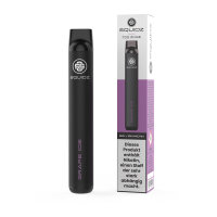 SQUIDZ - E-shisha jetable E-cigarette avec nicotine - Raisins Glace